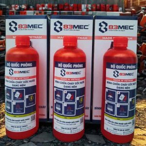 Bình chữa cháy gốc nước dạng ném Bộ Quốc Phòng